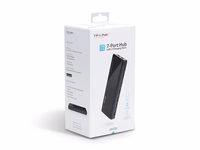 TP-Link UH720 sąsajos šakotuvas USB 3.2 Gen 1 (3.1 Gen 1) Micro-B 5000 Mbit/ai Juoda