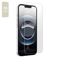 Tech-Protect grudintu stiklu rinkinys 10 vnt. iPhone 13 / 13 Pro / 14 / 16E