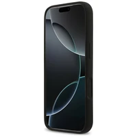 Karl Lagerfeld Silikoninis Širdies Ženklas Logo Magnetinis Dėklas telefonui iPhone 17 Pro - Juodas