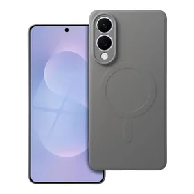 Silikoninis MAG COVER dėklas su MagSafe SAMSUNG S25 Edge pilkos titano spalvos