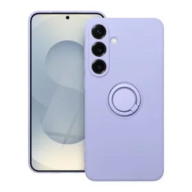SILIKONINIS ŽIEDAS dėklas telefonui SAMSUNG S25 Plus violetinis