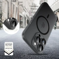 Tech-Protect MagSlim Magnetinis dėklas telefonui iPhone 16 Pro Max - pusiau skaidrus