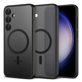 Dėklas Reach Matte MagSafe Samsung S921 S24 juodas