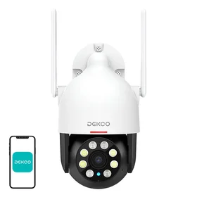 IP lauko WiFi kamera DEKCO DC5L 2K QHD 166°