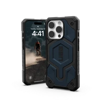 UAG Monarch Pro dėklas su Magnetine funkcija iPhone 16 Pro - mėlynas