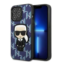Karl Lagerfeld KLHCP13XPMNIKBL Dėklas telefonui iPhone 13 Pro Max 6.7" - mėlynas (m)