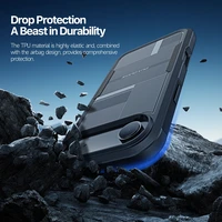 Dėklas Dux Ducis Shld Apple iPhone Air juodas (Triangle Pattern)