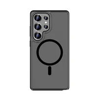 Rock Guard Touch Matte Series Magnetinis Dėklas telefonui Samsung Galaxy S25 Ultra pilkas