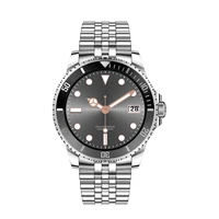 Blavec išmanusis laikrodis M-02 Business AMOLED viso lietimo balsui skambinti (SWM02-S) sidabrinis