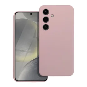 Silikoninis 2mm dėklas telefonui MOTOROLA G56 5G smėlio rožinės spalvos