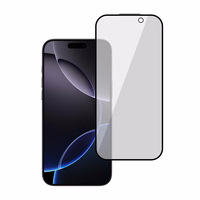 Grūdintas stiklas Tel Protect 10X Privacy DLC Diamond Coating skirtas Iphone 16 Pro Max