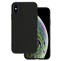 Galinė dėklas MATT IPHONE X/XS (5,8") juodas