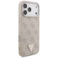 Guess 4G Strap Triangle Logo MagSafe deklas iPhone 17 Pro Max - rozinis