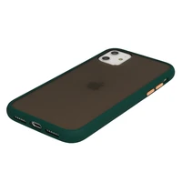 Vennus Color Button Bumper dėklas telefonui Samsung Galaxy A20S žalias