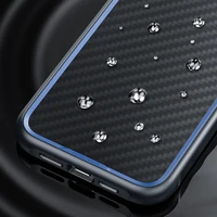 Rock Kevlar serijos Aramido pluošto dėklas Iphone 15 Pro juodas