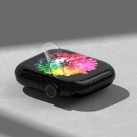 Ringke Dual Easy Pro 2 dalių apsauginė plėvelė Apple Watch 10 42mm laikrodžiui - skaidri