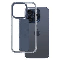 Amazing Thing Titan Pro laikiklio dėklas 10FT IP156.1PTHBU Iphone 15 Pro tamsiai mėlyna su stovu