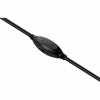 DEFENDER J3 2.0 6W LED USB kompiuterio garsiakalbiai, juodi