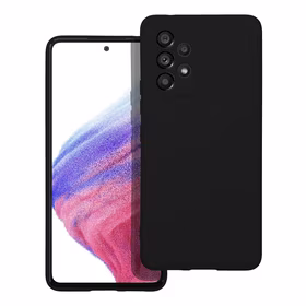 Silikoninis dėklas telefonui SAMSUNG A53 5G juodas