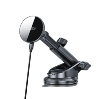 Tech-Protect mm15W-V10 magnetinis MagSafe automobilio laikiklis prietaisų skydeliui/stiklui/ventiliacijai juodas