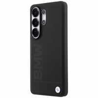 BMW Leather Hot Stamp MagSafe Dėklas for Samsung Galaxy S26 Ultra - juodas