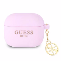 Guess GUA3LSC4EU AirPods 3 dėklas violetinis/violetinis Charm 4G Collection