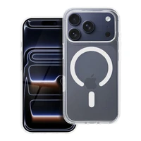 Dėklas telefonui su MagSafe iPhone 17 Pro, skaidrus, atsparus geltonėjimui, suderinamas su kameros valdymo mygtuku