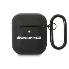 AMG AMA2SLWK AirPods dėklas juoda/juoda oda