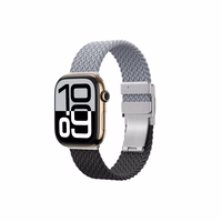 Rinkinys 2 AmazingThing Blend dirželis Apple Watch 45/46/49mm - Pilka-Juoda/Pilka