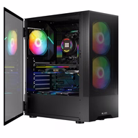 Logic ARYA  ARGB MINIDI USB 3.0 korpusas juoda