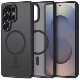 Tech-Protect MagCam MagSafe Dėklas for Samsung Galaxy S26 Ultra - Matinis juodas
