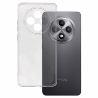 Itin plonas 1mm dėklas telefonui Oppo Reno 12F 5G permatomas