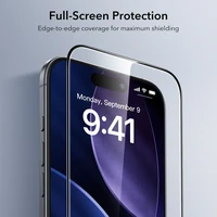 ESR UltraFit Apsauginio stiklo 2 vnt. rinkinys skirtas iPhone 17 Air – skaidrus