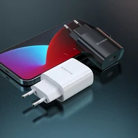 Borofone Sieninis įkroviklis BN1 Innovative - USB - 2,1A su USB į Type C juodas