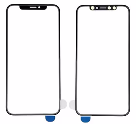 LCD stikliukas Apple iPhone X/XS su OCA juodas V2 ORG