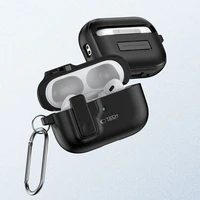 Tech-Protect Slim Hook dėklas su karabinu, skirtas Apple AirPods Pro 1 / 2 – juodas