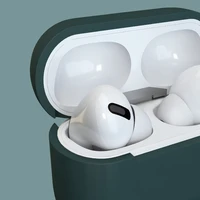 Dėklas AirPods 3 silikoninis minkštas dėklas ausinėms + karabinas pakabukas rožinis (dėklas D)