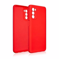 Beline Dėklas Silicone Motorola Moto G82 5G raudonas