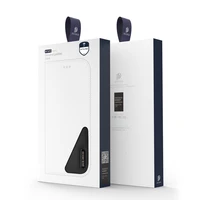 Dux Ducis Hivo odinis atverčiamas dėklas tikros odos piniginė kortelėms ir dokumentams iPhone 14 Pro Max juoda