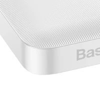 Maitinimo baterija Baseus Bipow 10000mAh, 20W (balta)