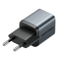 "GaN Vention" USB-C 20 W įkroviklis + USB-C-L 1 m kabelis (pilkas)