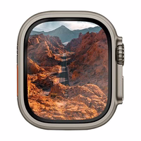 Uniq Optix Vivid stiklas Apple Watch Ultra 49mm su aplikatoriumi