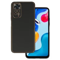 TEL PROTECT prabangus dėklas telefonui Xiaomi Redmi Note 11 Pro/Note 11 Pro 5G juodas