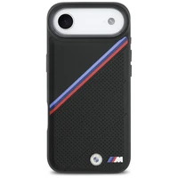 BMW M trispalvis metalinis logotipas magnetinis dėklas telefonui iPhone 17 Air - juodas