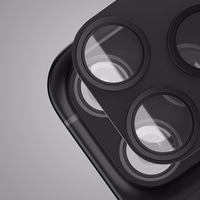 Etteri full camera lens guard for iPhone 17 Pro juodas