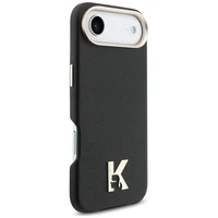 KARL LAGERFELD case for IPHONE 17 Air compatible with MagSafe KLHMP17M5PGFKHGK (PU FW W/ KHead Logo) black
