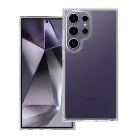SUPER CLEAR HYBRID dėklas telefonui SAMSUNG S24 Ultra skaidrus