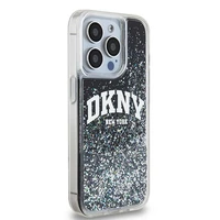 DKNY Liquid Glitter Big Logo dėklas iPhone 13 Pro / 13 - juodas