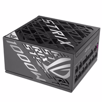 ASUS ROG STRIX-1000P-GAMING maitinimo blokas 1000 W 20+4 pin ATX ATX Juoda, Sidabras