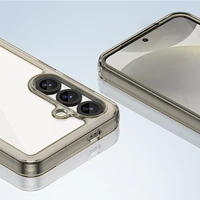 Outer Space dėklas telefonui iPhone 16e lankstus rėmo dangtelis - permatomas, juodas